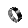 DidoRing L1 Smart Ring Brand New Product Microseismic Warning Remote Interactive Sleep Monitoring Heart Rate Blood Oxygen Extra Long Life Life Waterproof Ceramic Black No. 7
