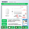 Produced by Tongshuai Haier, super power-saving F5S double-gallon flat barrel electric water heater for home use 60 liters AI intelligent frequency conversion first-level energy efficiency 3.3KW fast heating JD.com self-operated door-to-door installation