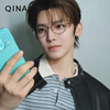 QINA Hou Minghao's same style myopia glasses frame 26 new titanium frame cat eye optical glasses for women QA6026 B13