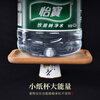 Disposable tea cup Kung Fu tea gold foil 60ML water cup Kung Fu trumpet portable tea set for office home drinking thickened Chinese red wood pulp paper + PE coating x 240 pieces