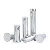Creaby galvanized GB882 pin flat head with hole pin pin cylindrical pin positioning pin M8x90 10 sets white zinc plated