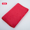 Cleaning special towel rag absorbs water and does not shed lint, thickened glass cloth for wiping table and floor, kitchen housework, red (30x70), 10 strips, medium thick