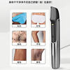 MICAHIME shaver for private parts, men's pubic shaver, electric hair removal device for men's private parts, chest hair, armpit hair, leg hair, nose and body hair trimmer, practical gift for boyfriend on Teacher's Day, men's rechargeable model丨stainless steel head limited comb*1