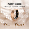 RingConn Gen 3 Smart Ring Sleep Monitoring Exercise Heart Rate Blood Oxygen Sleep Monitoring Blood Pressure Monitoring Vibration Reminder AI Health Ring Satin Silver No. 8