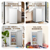 Haier vertical freezer series 180/210/290/335 liters household vertical freezer air-cooled, frost-free, odor-free, antibacterial, electronic temperature-controlled refrigeration and refrigeration, switchable to first-level energy efficiency 102 liters, new product, first choice for renting | compact and lightweight | large freezing power