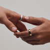OURARing 5 smart ring, the same style as Wang Hong, smart wearable black technology, sleep and health birthday gift, bright silver 12 parts in stock, please contact customer service before placing an order