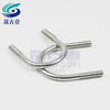 Shengguyi 304 stainless steel U-shaped screws 304 U-shaped bolts U-shaped pipe clips fixed clips riding buckle M16 M16*530