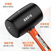 DIONO tile rubber hammer solid rubber hammer floor tile rubber hammer rubber installation hammer rubber hammer large tool solid hammer grade rubber handle (1000 type) rubber hammer