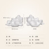 Investment silver foot silver cute ornaments lying flat series silver ornaments birthday stored value collection gifts for friends lying flat frog frog about 50g