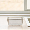 Four-month triangle drain basket, sink drain rack, kitchen stainless steel rack, sink leftovers drain net filter, square (can hold ginger, onion and garlic) filter artifact