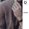 CE-LINKHenHalo smart ring, can monitor 128 kinds of sports such as sleep, heart rate, blood oxygen, heart rate variability, stress, menstrual cycle, running, etc. Warm white light silver 10