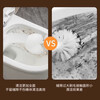 Million-selling Japanese-style S-shaped long-handled toilet brush with no dead ends, toilet brush hook without punching, no damage to the glaze, 1 Yunduo water-squeezing toilet brush