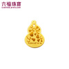 Lukfook Jewelry Gold Tianfu Gold Bar Baifu Gourd Pure Gold Gold Medal Ornament Gift Price 041382OA-2 About 2.00 grams