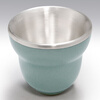 Guiyintang silver cup pure silver 999 ice cracked porcelain covered silver tea cup pure silver liner wine cup high-end tea set