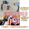 Baphomet Handlebar Rearview Mirror No. 9 Handle Mirror Shuriken Electric Vehicle Handlebar Rearview Mirror No. 9 Maverick FX Reverse Baphomet Shuriken Handle Universal Model Blue Mirror