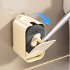 German brand toilet brush 2026 style household cleaning no dead corners wall-mounted punch-free bathroom 4596 1 pack gun ash suction cup does not damage the wall/no dead corners brush head default