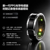 AZLG smart ring AZRing picks up dreams, sleep heart rate, blood oxygen health monitoring, mood adjustment, no feeling wear, new model for men and women, Apple/Hongmeng/Android/fully compatible, elegant black, size 10/finger circumference 62.1mm