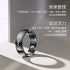 Kelian ECG medical grade AI smart ring monitors heart rate, blood sugar, blood pressure, blood oxygen, sleep, body temperature, black technology risk assessment, sports couple, men and women, father gift, size 8, circumference 58.2mm, blood sugar, blood pressure, ECG, sleep monitoring