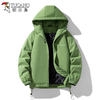 Woodpecker Outdoor Jacket Men's Jacket Spring Autumn Winter 2026 New American Casual Black Thickened Cotton Work Jacket Black-1 Spring and Autumn Regular L Recommended 130-145 catties