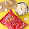 South Korea imported Qu Laifu shrimp chips garlic crab flavor shrimp chips puffed crispy snack snacks 2 bags of garlic shrimp chips + 1 bag of crab flavor shrimp chips
