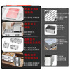 Shi Xishuo commercial nine-grid Guandong cooking pot, spicy hotpot, skewers and incense stall, double cylinder, 9 grids + double soup pool + dust cover