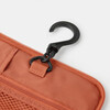 MUJI polyester fiber hanging storage bag with small bag orange