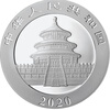 China Gold Coin 2020 Silver Panda Commemorative Coin 2020 Silver Panda Coin Brand New 30g Silver Coin Single with Red Box