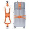 JAJALIN elastic packing strap suitcase trolley strapping strap checked strapping strap travel strapping strap orange