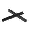 GUWANJI iron black elastic pin split pin spring pin positioning pin cylindrical pin hollow pin pin shaft pin M5*35 (50 pieces)