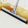 Seaside bathroom wiper floor scraper floor tile floor extra-large scraper magic broom toilet kitchen bathroom wet and dry mop scraper water pusher black rubber 40CM sweeping and scraping all in one