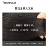 Rebecca wig for women 100% human hair mini forehead hair extension bangs head replacement small area wig piece air bangs natural black 5.7cm*3.8cm