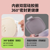 ANKOU milk powder box, infant milk powder can, sealed can, portable rice powder box, light-proof food supplement with magnetic scraper 800ML