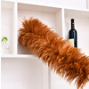Mandelai feather duster does not shed hair, dust duster, real chicken feather dust sweeper, spider web cleaning artifact