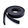 Rubber strip, solid flat strip, square strip, black glass shock-absorbing buffer, anti-slip rubber gasket, hard rubber waterproof marine sealing strip, can be customized, thickness 10mm*width 15mm, 1 meter price