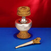 Nepalese copper gilt silver spoutless Bemba pot Wenba pot water purification kettle Tibetan style home supplies water purification bottle Type A 1ml
