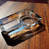Molson Cigar Ashtray Personalized Creative Fashion Living Room Decoration KTV Artificial Crystal Glass Ashtray Cigar Ashtray