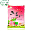 Sanjiacun Hangzhou specialty Sanjiacun lotus root starch soup nutritious osmanthus and lotus seeds genuine West Lake lotus root starch breakfast sachet 400g Osmanthus and lotus seed flavor 400g*4 bags (40 sachets in total)