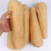 All-purpose kitchen natural loofah 3 pieces 25-30cm pot and dishwashing artifact cup brush bath towel loofah pulp cleaning brush