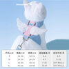 Nervous cat (shenjingmao) cat leash, anti-breakaway cat leash, cat leash, small dog pet, high-looking cat leash, angel big-eared dog S small (applicable within 4 pounds)