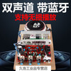220V2.0 dual-channel high-power Bluetooth amplifier subwoofer amplifier board fever DIY modification 200W Bluetooth model installation finished product