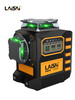 Laser Laser Laser 12-line level electronic leveling strip remote control 6 mm blue-green light LSG6682S plastering dot 12-line green light LSG6682 positive and negative