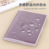 Xinqin Passport Protective Case Thickened Multi-Slot Passport Holder Frosted Transparent Waterproof Passport Bag 2 Pack