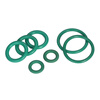 Jinggong (JINGGONG) fluorine rubber O-ring high temperature resistant sealing ring green o-type rubber gasket wire diameter 1.5/2/2.4/3.1-5mm outer diameter 12*2mm (10 pieces) fluorine rubber o-ring