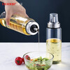 Newair glass oil bottle leak-proof household kitchen oil tank small sesame oil seasoning bottle oil tank soy sauce bottle vinegar pot with lid