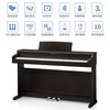 Kawai (KAWAI) electric piano KDP120GR Kawai piano 88-key heavy hammer for adults and children beginners professional home vertical