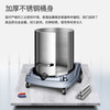CHIGO Commercial Vacuum Cleaner Industrial High Power High Suction Factory Workshop Supermarket Dust Removal Large Stainless Steel Barrel Dry and Wet Vacuum Cleaner 4800W-100L