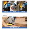 Dongcheng angle grinder multifunctional cutting machine household hand grinding wheel polishing machine hand grinding polishing machine power tool S1M-FF17-100 angle grinder 1100W