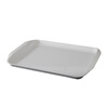 Shiyong commercial melamine binaural tray 17-inch saucer canteen kindergarten self-service square tea tray breakfast tray SY-5004