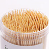 Double gun disposable toothpicks double-headed bamboo toothpicks fruit picks snack picks 1000 cans