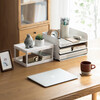 Lazy corner countertop multi-layer file storage rack office desktop stackable desktop storage folder A4 data file tray single